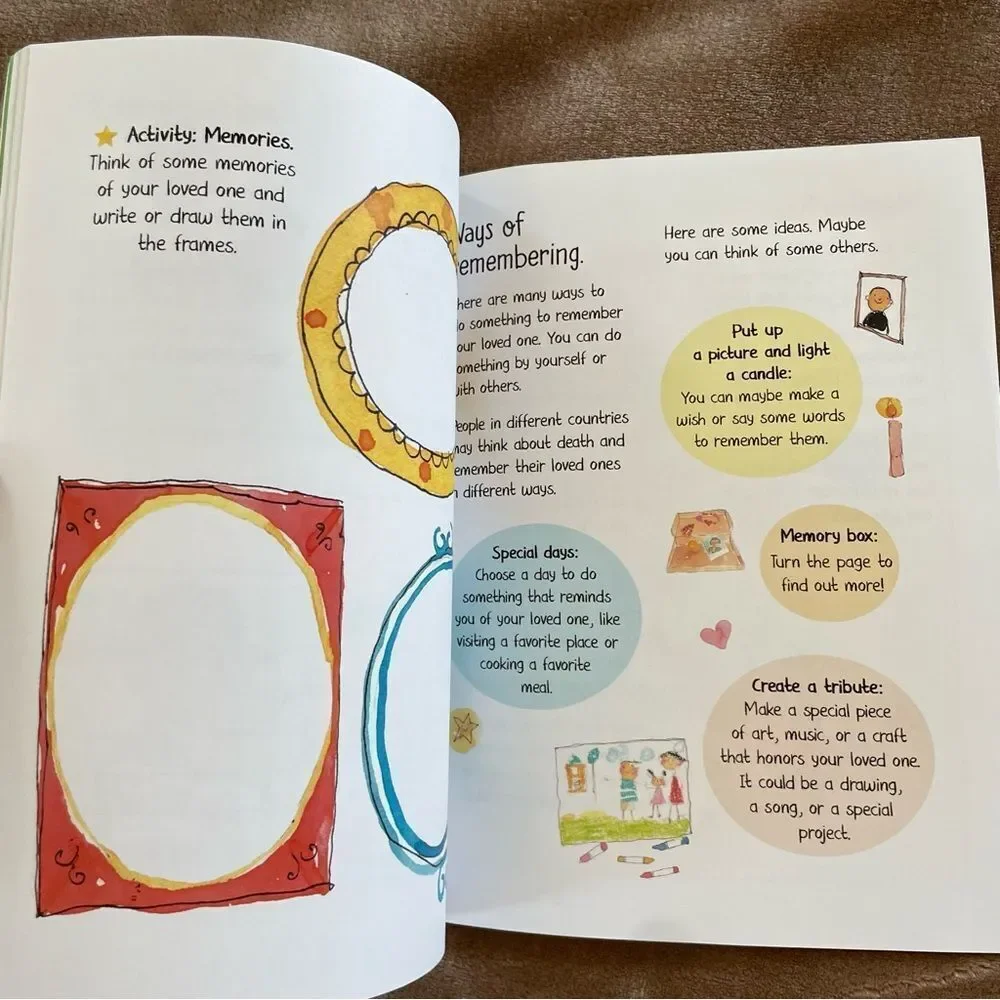 Someone I love Has Died - Grief Activities Book for Children